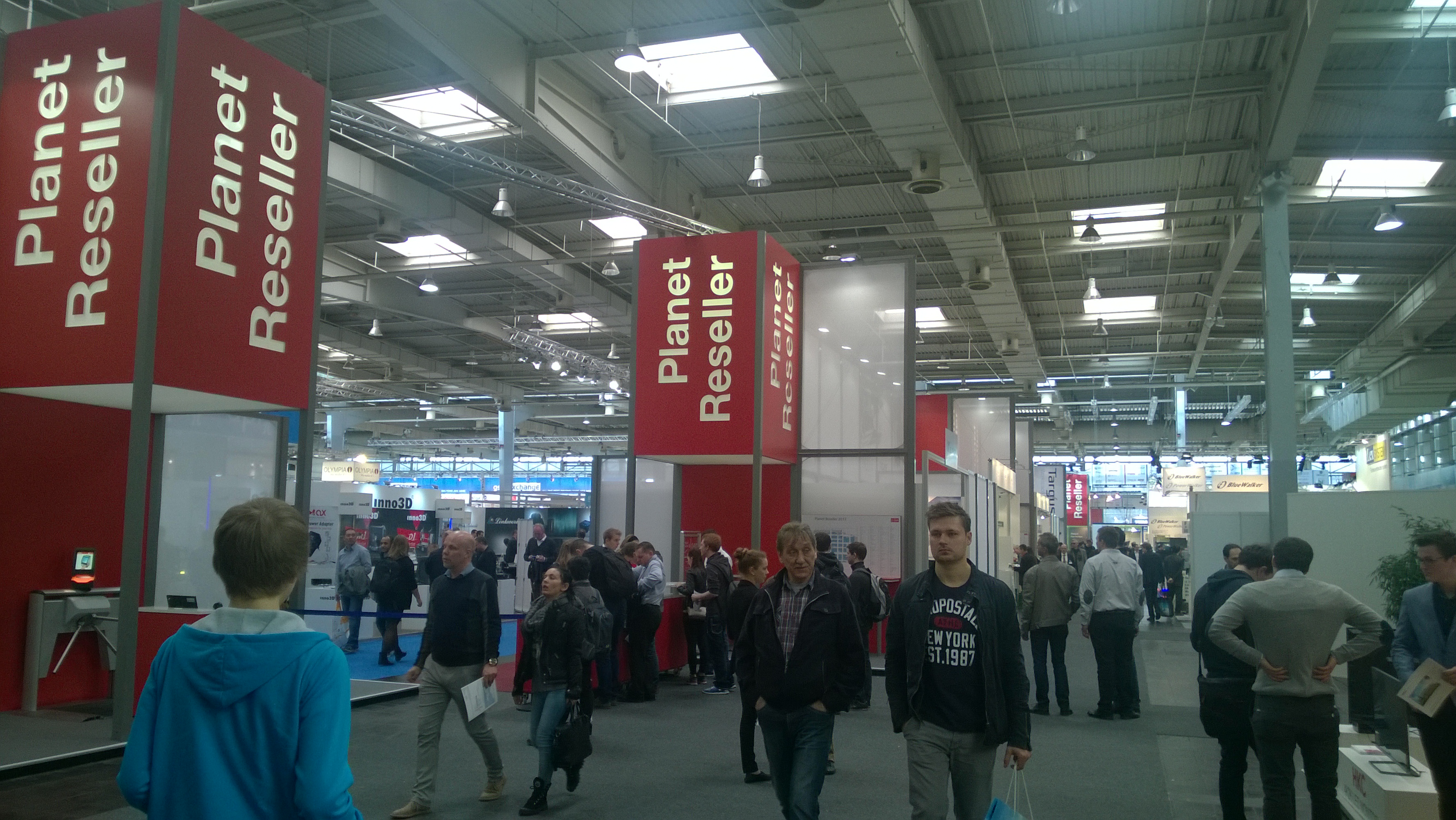 An example of CeBIT halls