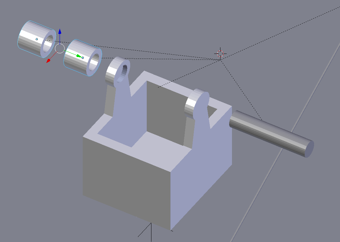 Counterweight bucket