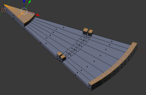 Raised bottom parts