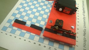 Printed film gate and film fastener