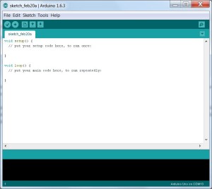 Arduino environment 