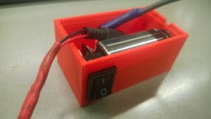 3D printed power source box