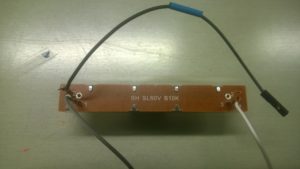 Wiring of the potentiometer