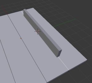 Cube snapped to 3D cursor