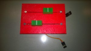 Potentiometers installed