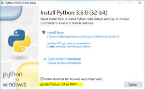 Python path to system path