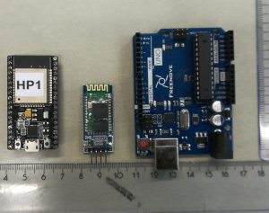 ESP32, Bluetooth adapter, and Arduino Uno ESP32, Bluetooth adapter, and Arduino Uno