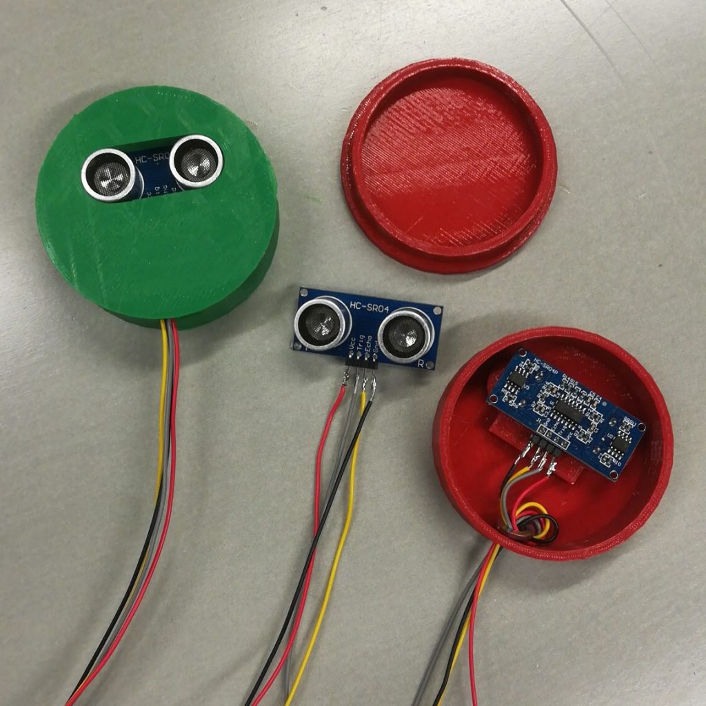 Sensors in 3D printed cases
