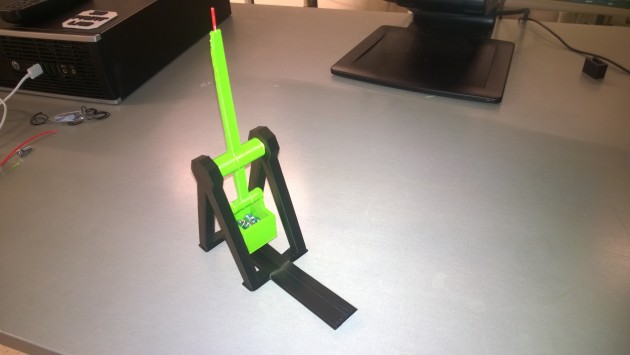 Finished print assembled and loaded